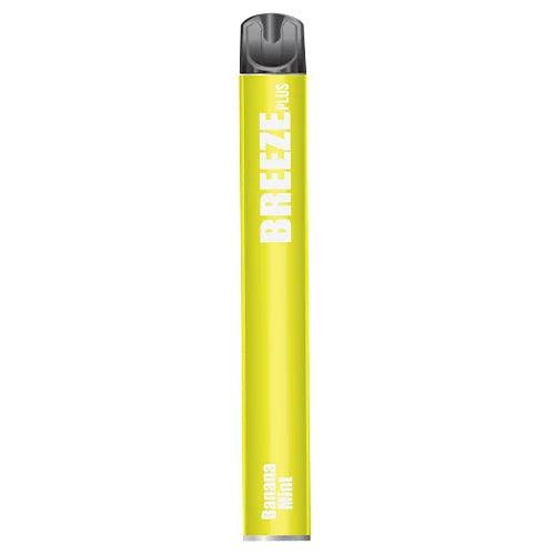 3 Pack Breeze Plus Disposable Vape Device 800 Puffs - Banana Mint