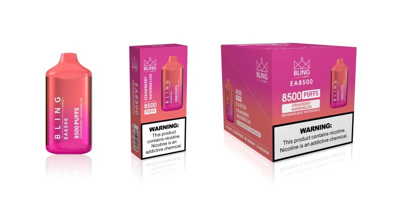 bling ea8500 disposable vape 8500 puffs 6 pack 11 turbo