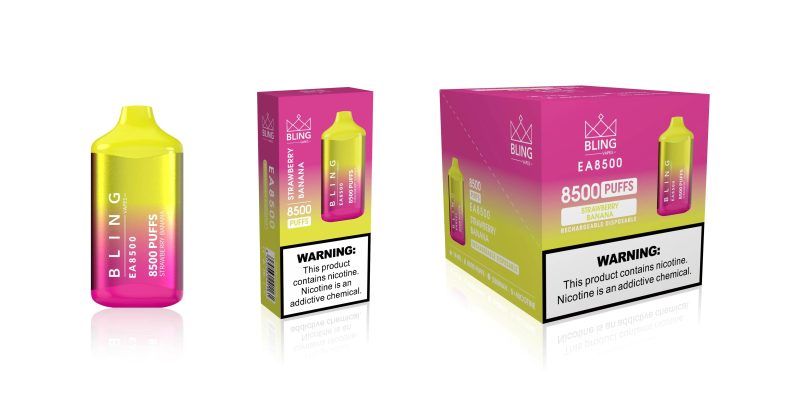 bling ea8500 disposable vape 8500 puffs 6 pack 12 turbo