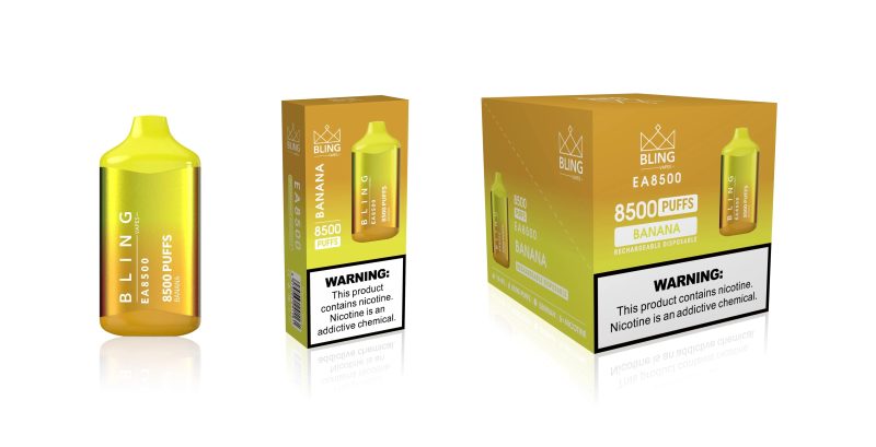 bling ea8500 disposable vape 8500 puffs 6 pack 3 turbo