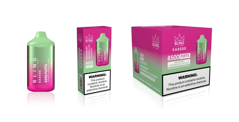 bling ea8500 disposable vape 8500 puffs 6 pack 4 turbo