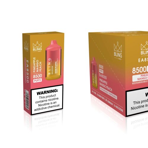 bling ea8500 disposable vape 8500 puffs 6 pack 5 turbo