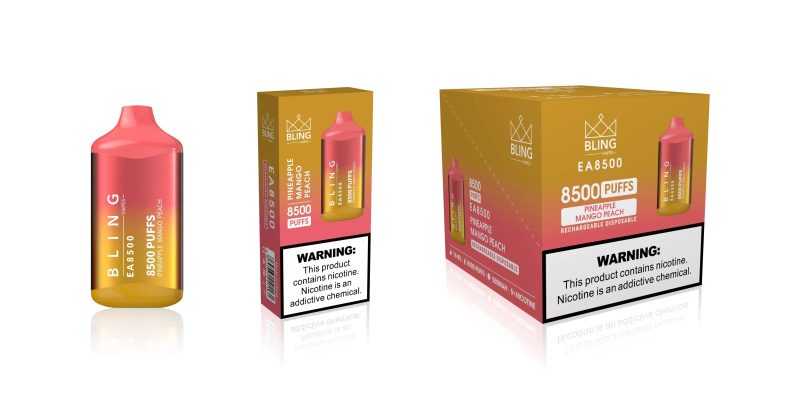 bling ea8500 disposable vape 8500 puffs 6 pack 5 turbo