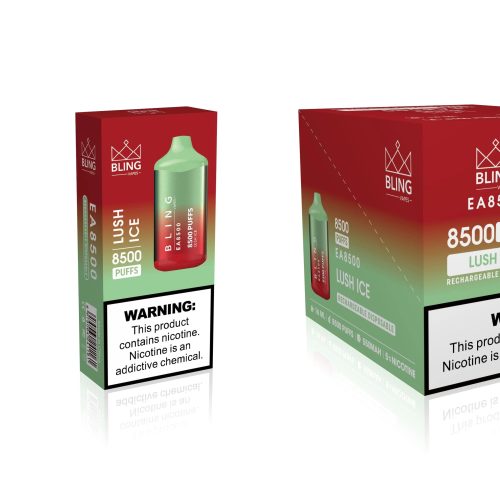 bling ea8500 disposable vape 8500 puffs 6 pack 6 turbo