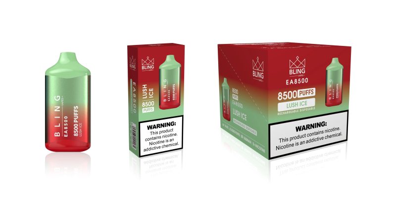 bling ea8500 disposable vape 8500 puffs 6 pack 6 turbo