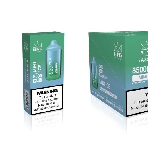 bling ea8500 disposable vape 8500 puffs 6 pack 7 turbo