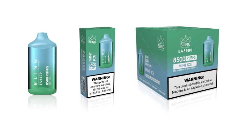 bling ea8500 disposable vape 8500 puffs 6 pack 7 turbo