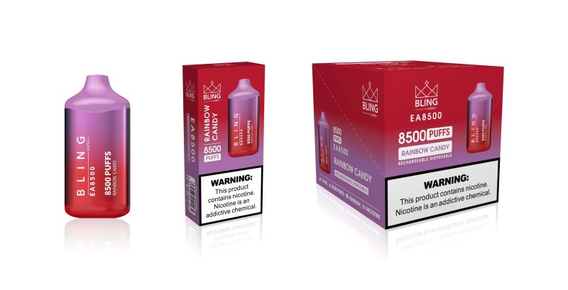 bling ea8500 disposable vape 8500 puffs 6 pack 8 turbo