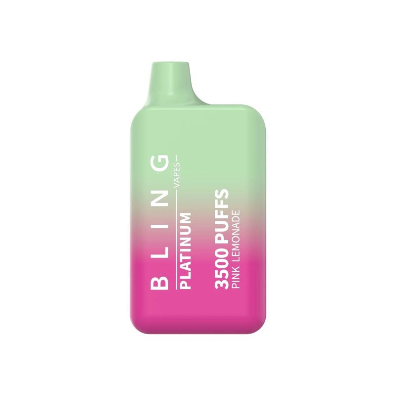 Bling Platinum Pink Lemonade Flavor - Disposable Vape