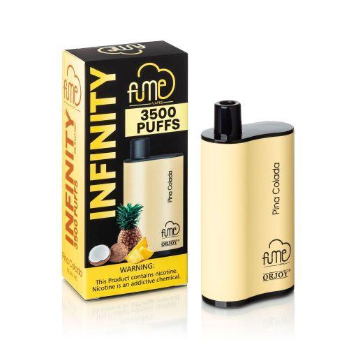 3 Pack Fume Infinity 3500 Puffs Disposable Vape 3500 Puffs - Pina Colada