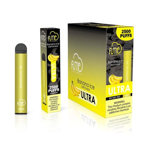 Fume Ultra Banana ice Flavor - Disposable Vape