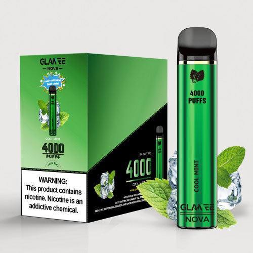 Glamee Nova Cool Mint Flavor - Disposable Vape