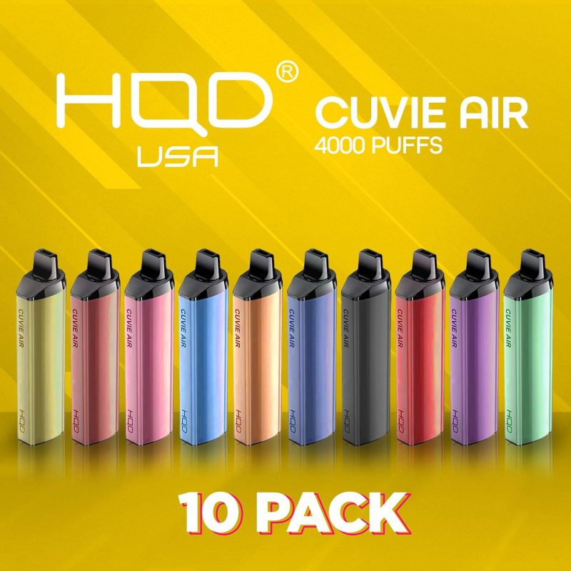 hqd cuvie air 10 pack