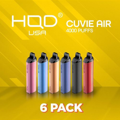 hqd cuvie air 6 pack