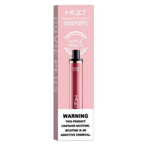 HQD Cuvie Plus Apple Peach Flavor - Disposable Vape