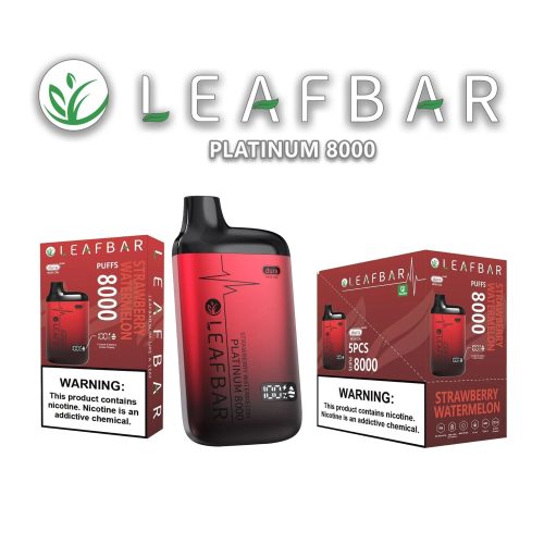 leaf bar platinum disposable vape 8000 puffs 3 pack 10 turbo