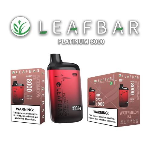 leaf bar platinum disposable vape 8000 puffs 3 pack 11 turbo 1